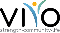 vivo logo with strength community life vivo logo with strength community life